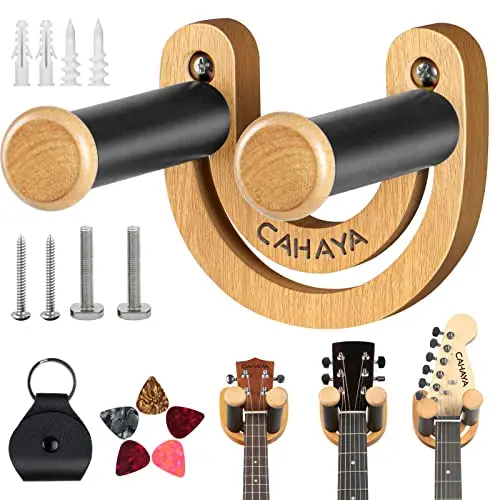 cahaya cy0297-eu soporte guitarra pared