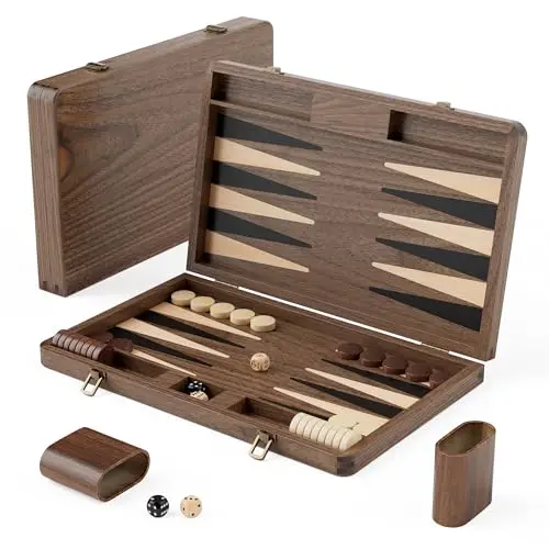 puecrof backgammon nogal negro viaje