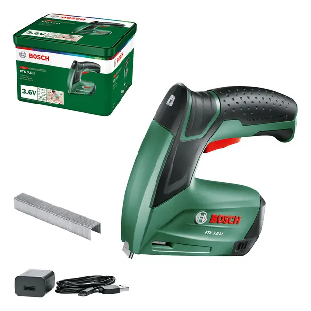 bosch ptk 3.6 li grapadora a batería