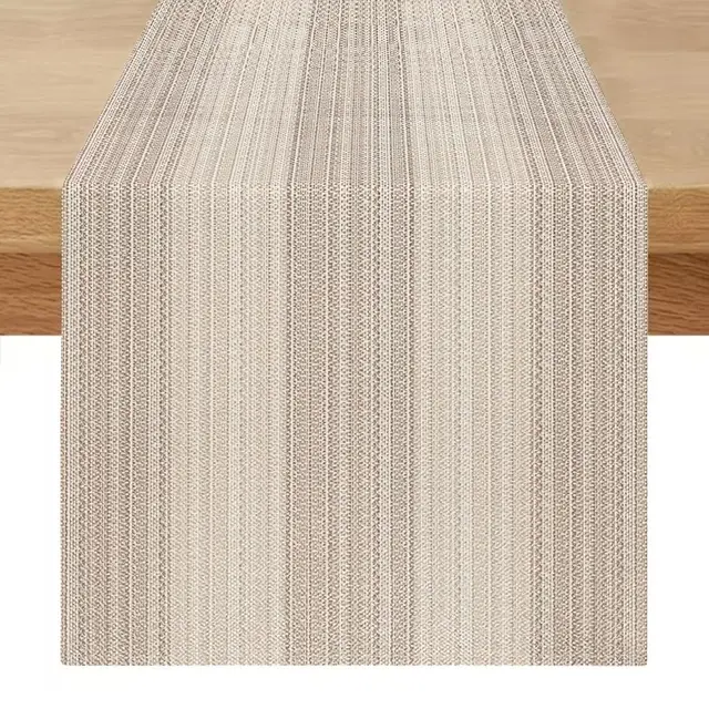 miuyunya camino de mesa beige marrón