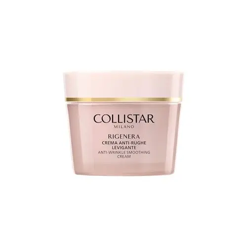 Collistar Rigenera Crema Antiarrugas Alisadora Rostro y Cuello, Con Ácido Hialurónico y Péptidos, Reduce Arrugas, Regenera y Alisa la Piel, Sin Siliconas, 50 ml