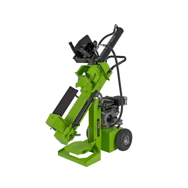 Astilladora de Leña a Gasolina Firewood Vito Agro con 12 toneladas de Presión de corte y 7cv de potencia.