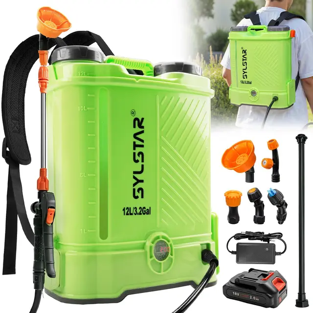 sylstar pulverizador 12l 5.5bar