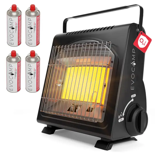 evocamp 8420 calefactor gas butano