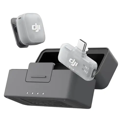 dji mic mini 2 (tx + rx móvil + estuche)