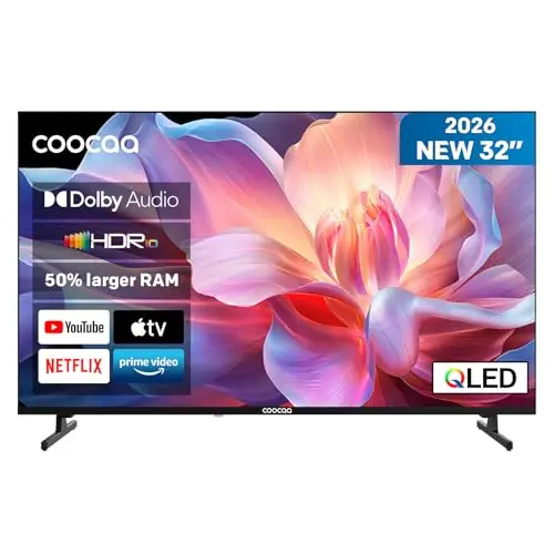 coocaa 32CTQH38Z Televisor QLED 32 Pulgadas