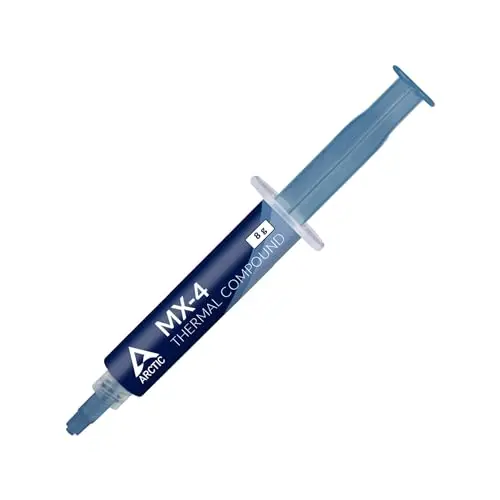 ARCTIC MX-4 (8 g) - Premium Performance Pasta Térmica para Todos los procesadores (CPU, GPU - PC, PS4, Xbox), Muy Alta conductividad térmica, Larga Durabilidad, Aplicación Segura, No conductora