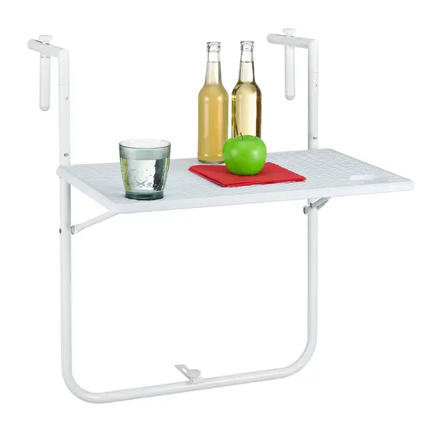 relaxdays mesa plegable balcón 3