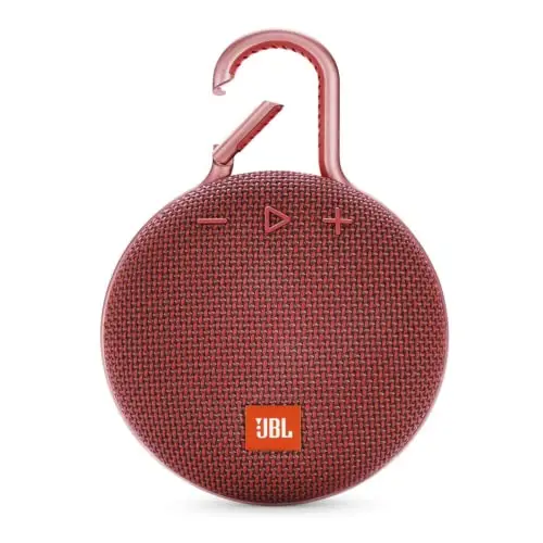 JBL - Altavoz Bluetooth inalámbrico portátil e impermeable, modelo Clip 3