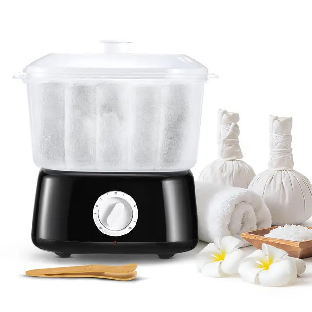 Calentador Toallas, Calentador de Toallas con Clip, Calentador Toallas Electrico de Gran Capacidad de 3L, Calentador de Toallas Estetica de Calentamiento Rápido para SPA, Uso Doméstico