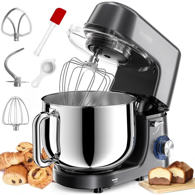 Homlee SM-1508 Amasadora de Pan 2000 W 7,2 L