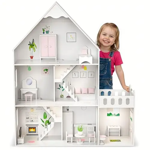 kinderplay barbie casa de muñecas