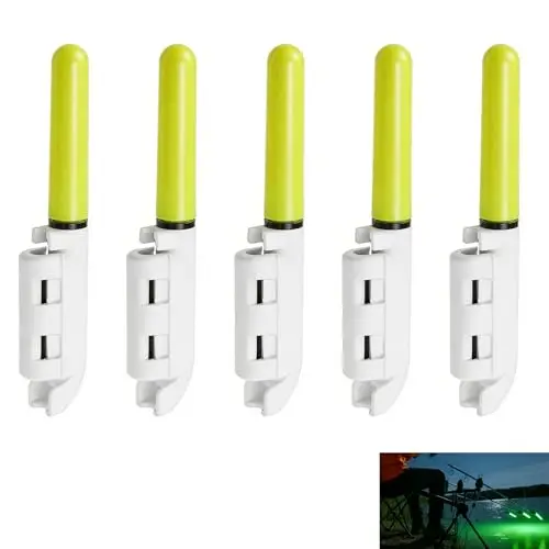 kit 5 alarmas leds pesca nocturna