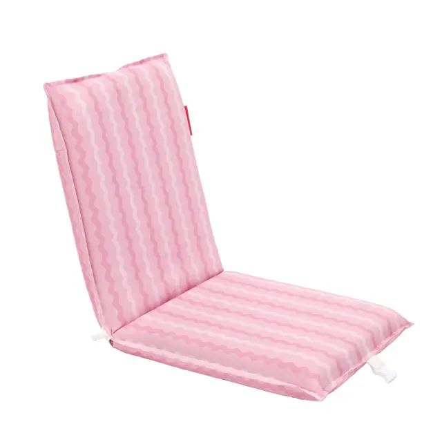 Flamingueo Tumbona Plegable - Silla Playa Plegable - Reclinable 5 Posiciones - Asas Tipo Mochila - Resistente al Agua - Tejido Poliéster - Rosa - 46 x 9 x 104 cm
