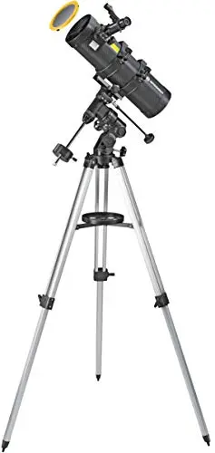 Bresser Telescopio Reflector parabólico Spica 130/1000 EQ3 con Adaptador para Smartphone