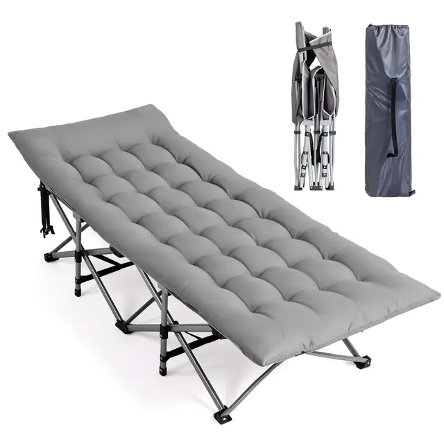 bonnlo cama plegable camping con colchón