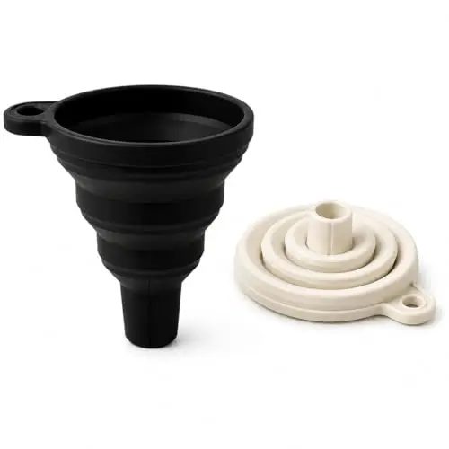 kenkoa embudo silicona plegable pack 2