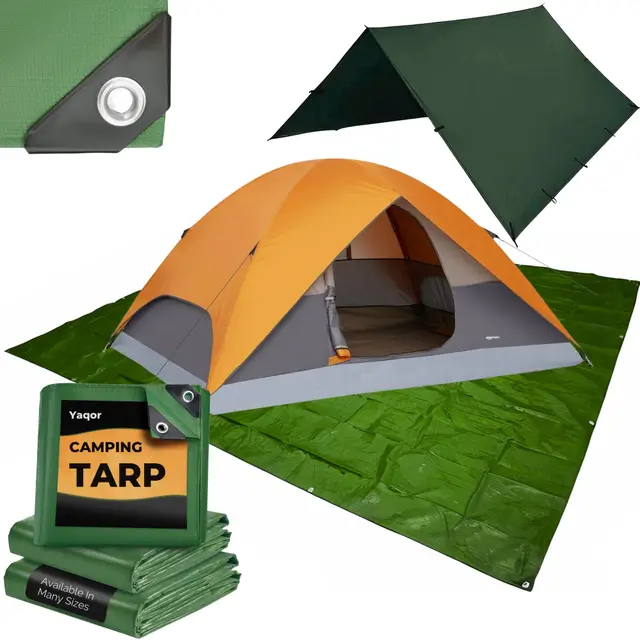 yaqor lona camping 2x3m verde