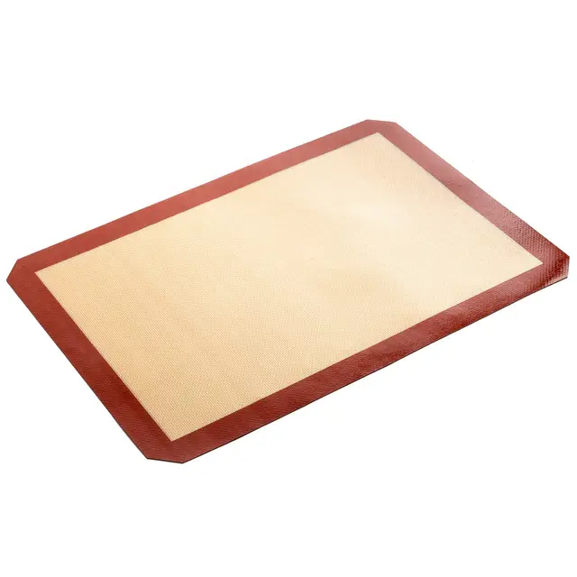 Alfombrilla de silicona para hornear | Tamaño 40 x 30 cm | Sin BPA | Antideslizante/Antiadherente | Producto ecológico | Accesorio de cocina