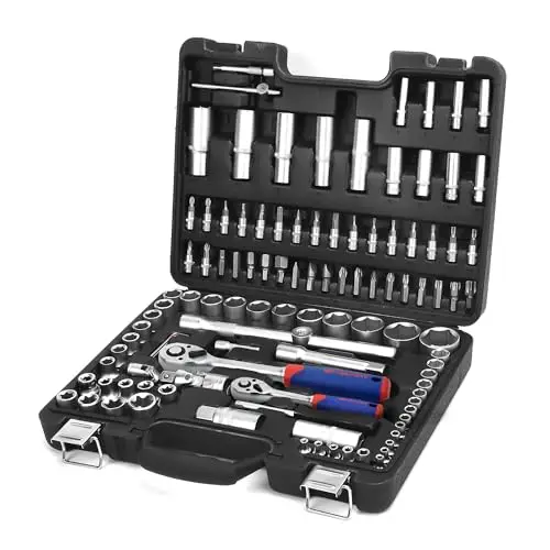 workpro w003057 juego 108 piezas vasos