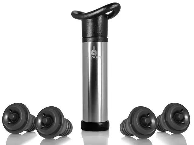 vinocare vc-01 bomba de vacío con 4