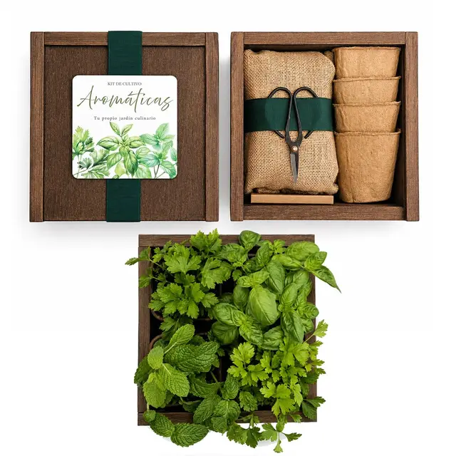 garden pocket kit cultivo hierbas