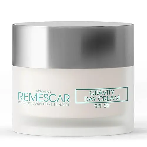 Remescar Crema de Día Antiflacidez 50ml - Hidratante Antiarrugas con Colágeno y Elastina - Mejora la Firmeza de la Piel - Acción Reafirmante y Anti-Edad con SPF20