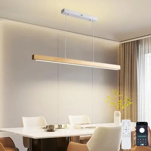 pinrutar lámpara colgante led madera
