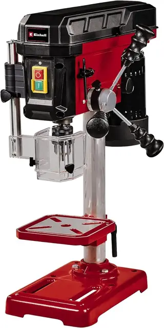 Einhell taladradora de columna TC-BD 450 (450 W, hasta 2650 rpm, 5 niveles, prof. máx. 50 mm, indicador prof., tope prof. ajustable, mesa de taladrado basculante/giratoria y regulable en altura)
