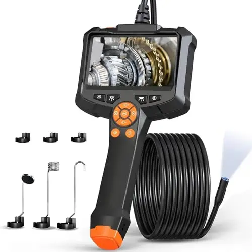 aopick 4.3" ips endoscopio 1080p