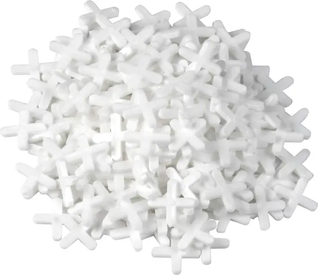 Meister 4422010 - Cruces para azulejos (3,0 mm, práctico juego de 250 unidades, plástico resistente, accesorios para azulejos, ayuda para la colocación de baldosas, espaciadores de baldosas), color