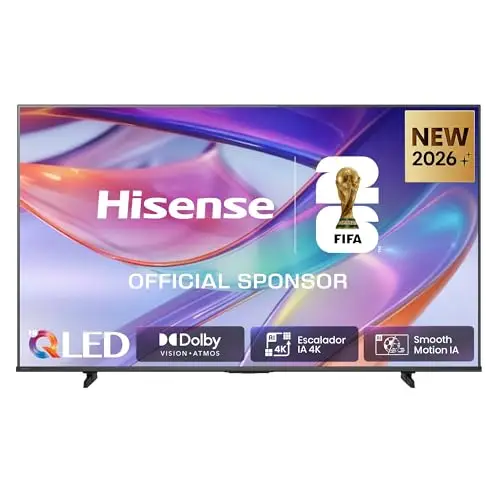 Hisense 43E7S Televisor Hi-QLED 4K Smart TV 43 pulgadas