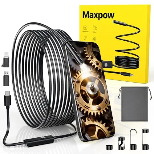 maxpow dn200 endoscopio hd