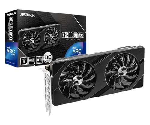 Asrock Intel ARC A580 Challenger 8GB OC 16 Go GDDR6