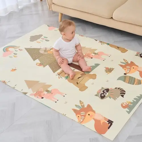 superbe bebe alfombra plegable 120x180