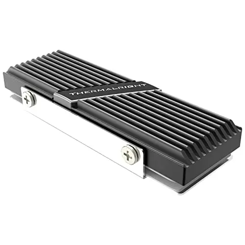 Thermalright TR-M.2 2280 TIPO A B Aluminio 2 conductividades térmicas, radiador Negro para SSD M.2 2280