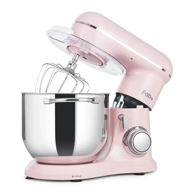 Fab Batidora Amasadora Profesional 8L 2000W, Amasadora de Pan y Repostería, Robot de Cocina Alta Capacidad con 10 Velocidades, Incluye 3 Accesorios, para Uso Intensivo en Hogares,Kitchen in the box