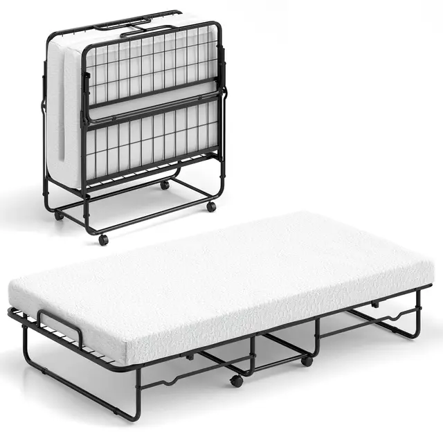 costway tg32193es cama plegable 90x190