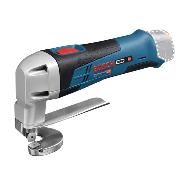 Bosch Professional 12V System cizalla a batería GSC 12V-13 (incl. llave Allen, 1 cuchilla superior e inferior para cizalla, bandeja para L-BOXX, sin batería/cargador)