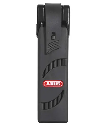 ABUS Bordo Classic 5900/90 ST candado Plegable con Bolsa para candado - candado de Acero endurecido para Bicicletas - Nivel de Seguridad 8
