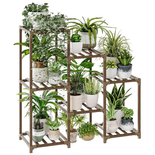 bamworld escalera para plantas