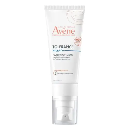 Avène Tolerance Hydra-10 Feuchtigkeitscreme für empfindliche, trockene bis sehr trockene Haut, 40 ml Crema