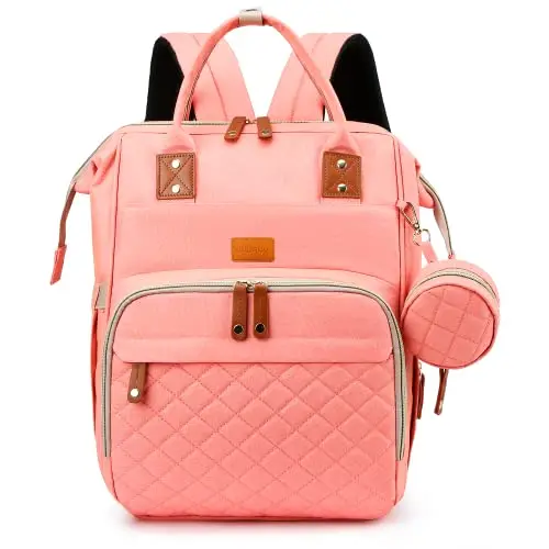 Edibaby, Mochila Carro Bebe, Cambiador Pañales Bebes, Mochilas Pañaleras, Bolsa Pañales Maternidad para Mama, Portatil con Ganchos para Carro