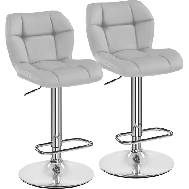 yaheetech taburetes bar ajustables (2