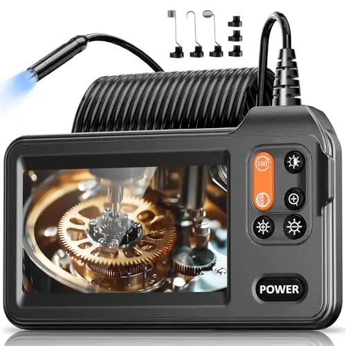 hopefox endoscopio 1080p 4,3" ips