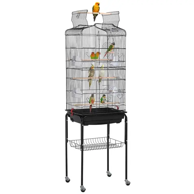yaheetech jaula pájaros grande 162cm
