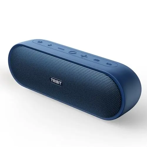 Tribit Altavoz Bluetooth Portátil XSound Plus 2, Altavoz inalámbrico de 30 W con XBass, Tiempo de reproducción de 24 Horas (con XBass Apagado), Sonido estéreo, micrófono Incorporado y Bluetooth 5.3