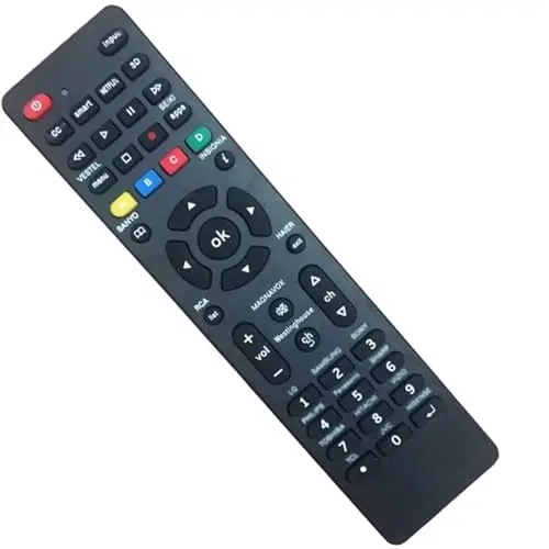 Mando a Distancia Universal para Mando TV Universal para Samsung, Vizio, LG, Sony, Panasonic, Smart TV, HAIER, Toshiba, Philips, TCL, Hitachi, Mando Universal TV
