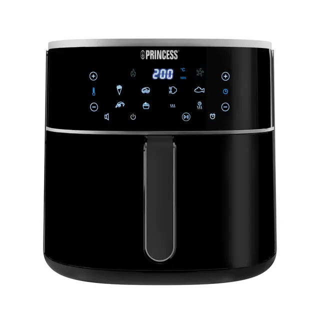 Princess Freidora de aire digital - Capacidad del recipiente variable - Máximo 8 L - 6 programas preestablecidos - Menos aceite - Pantalla digital - 182254
