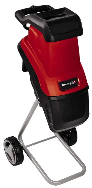 Einhell Trituradora eléctrica de cuchillas GC-KS 2540 (máx. 2500 W, Ø40 mm máx. de la rama, 2 cuchillas de volteo de acero especial, boca de la tolva de gran tamaño, prensador incluido)